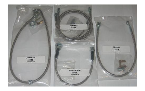 Honda Pilot FL400R - Front & Rear Stainless Steel Brake Line Kit