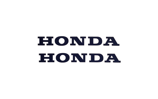 FL350 Decal - Honda Blue Logo