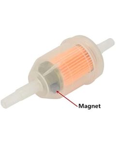 Inline Fuel Filters with Magnet