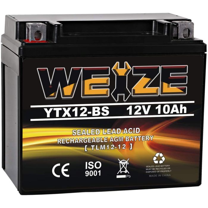 YTX12 BS AGM Rechargeable ATV Battery