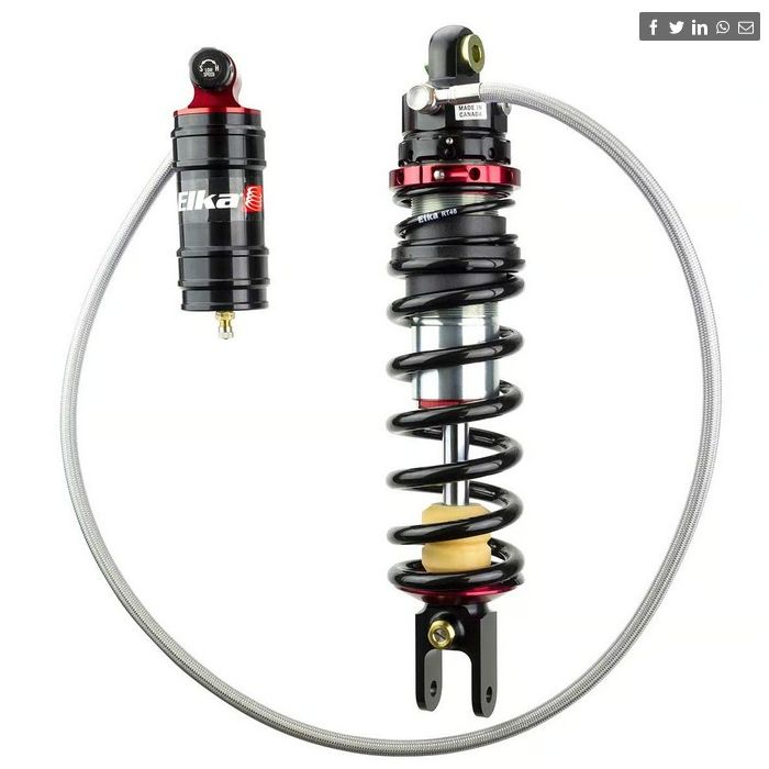 FL400 Elka Legacy Plus Shocks - Front + Rear