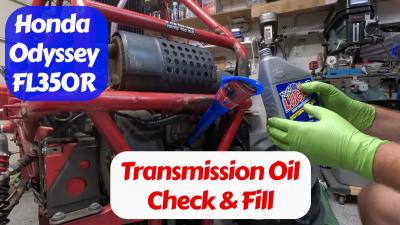 How to Properly Fill the Transmission Oil on Your Honda Odyssey FL350