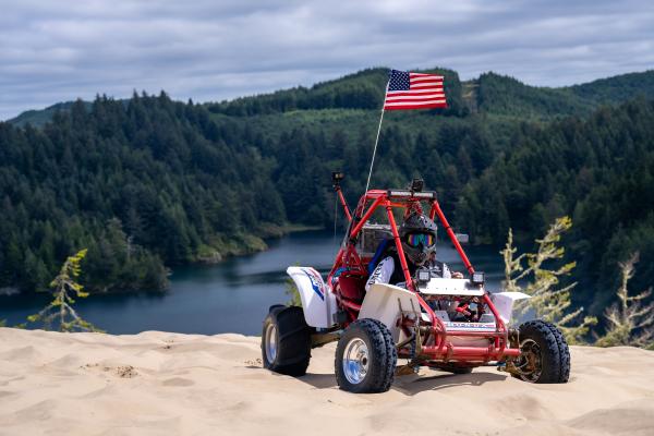 Attending Dunefest at Umpqua OHV near Winchester Bay, Oregon